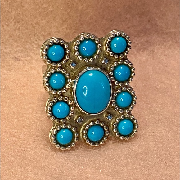 Rare Jay King DTR turquoise ring